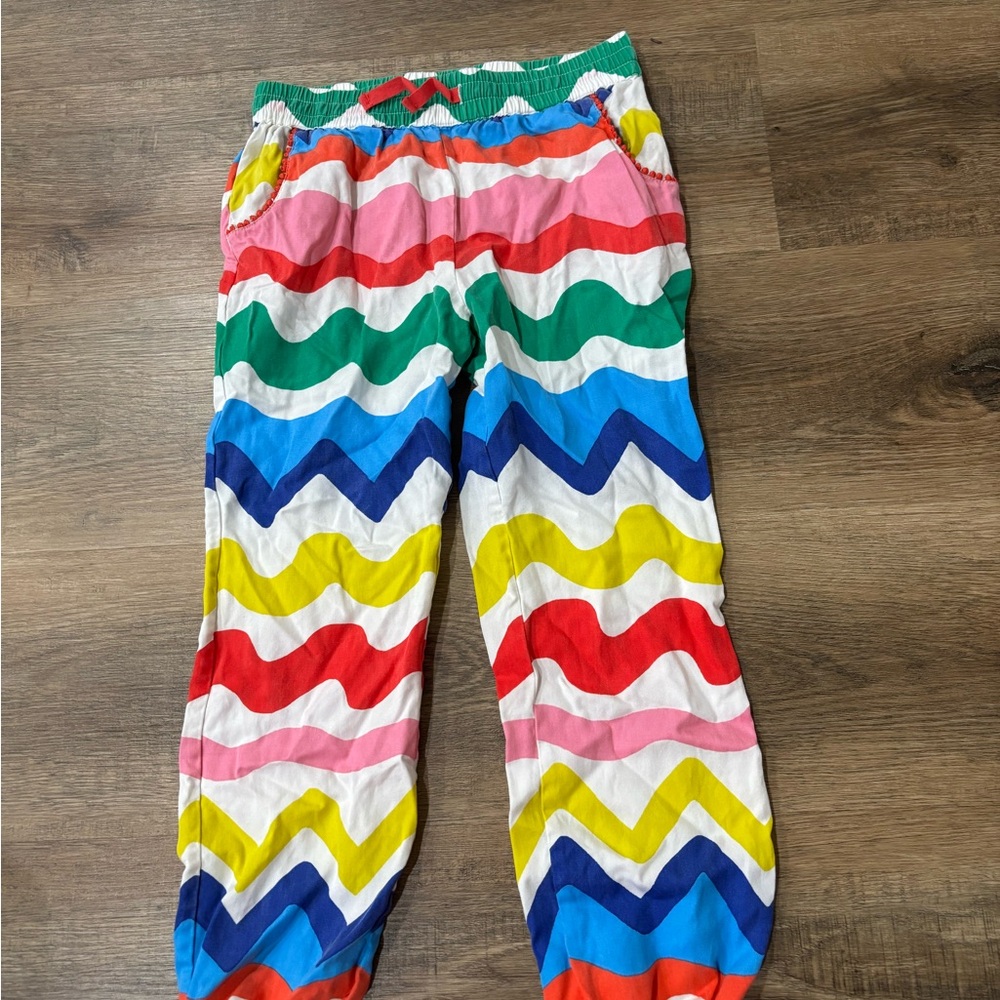 Boden Colorful Zigzag Kids Jogger